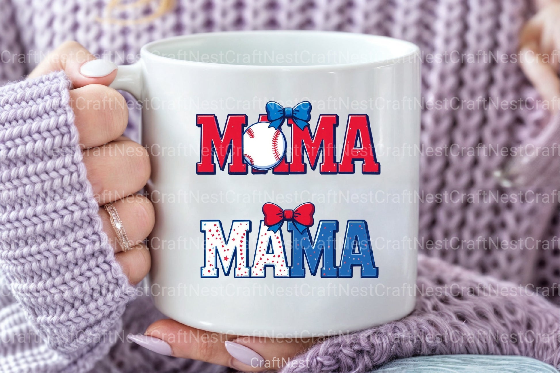 Baseball Mama Coquette Bow Clipart Bundle 2 - CraftNest - Digital Crafting and Art