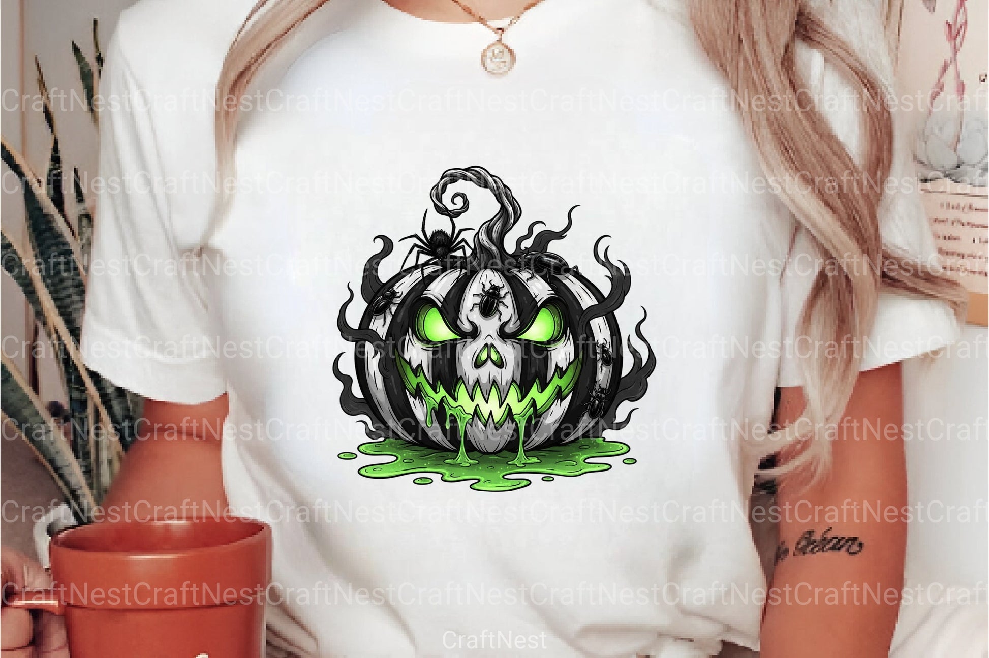 Spooky Pumpkin Halloween Clipart Bundle - CraftNest - Digital Crafting and Art