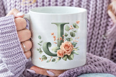 Floral Alphabet Clipart Bundle 5 - CraftNest - Digital Crafting and Art