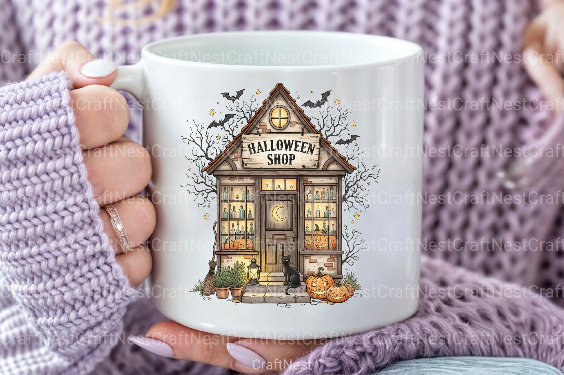 Halloween Shop: Funny Clipart Bundle - CraftNest - Digital Crafting and Art