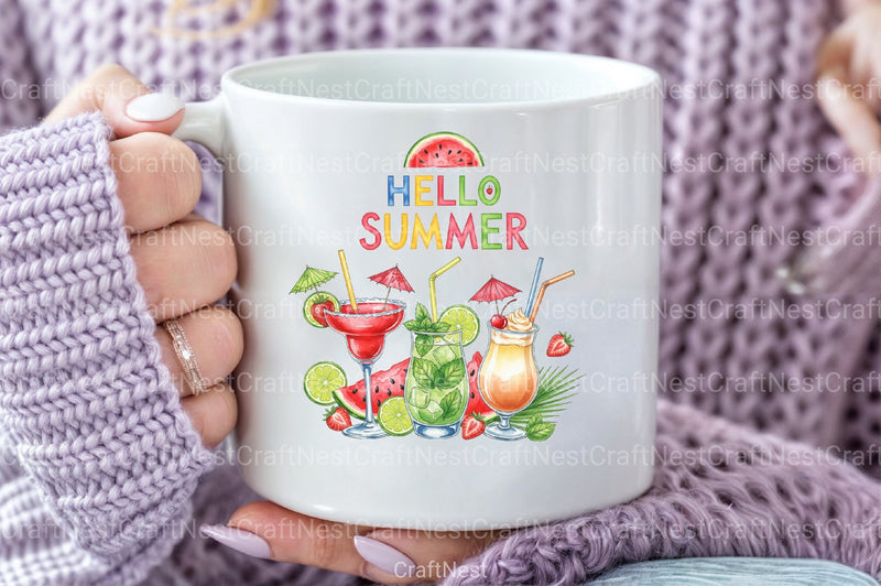 Summer Season Quotes Clipart Bundle 45 - CraftNest - Digital Crafting and Art