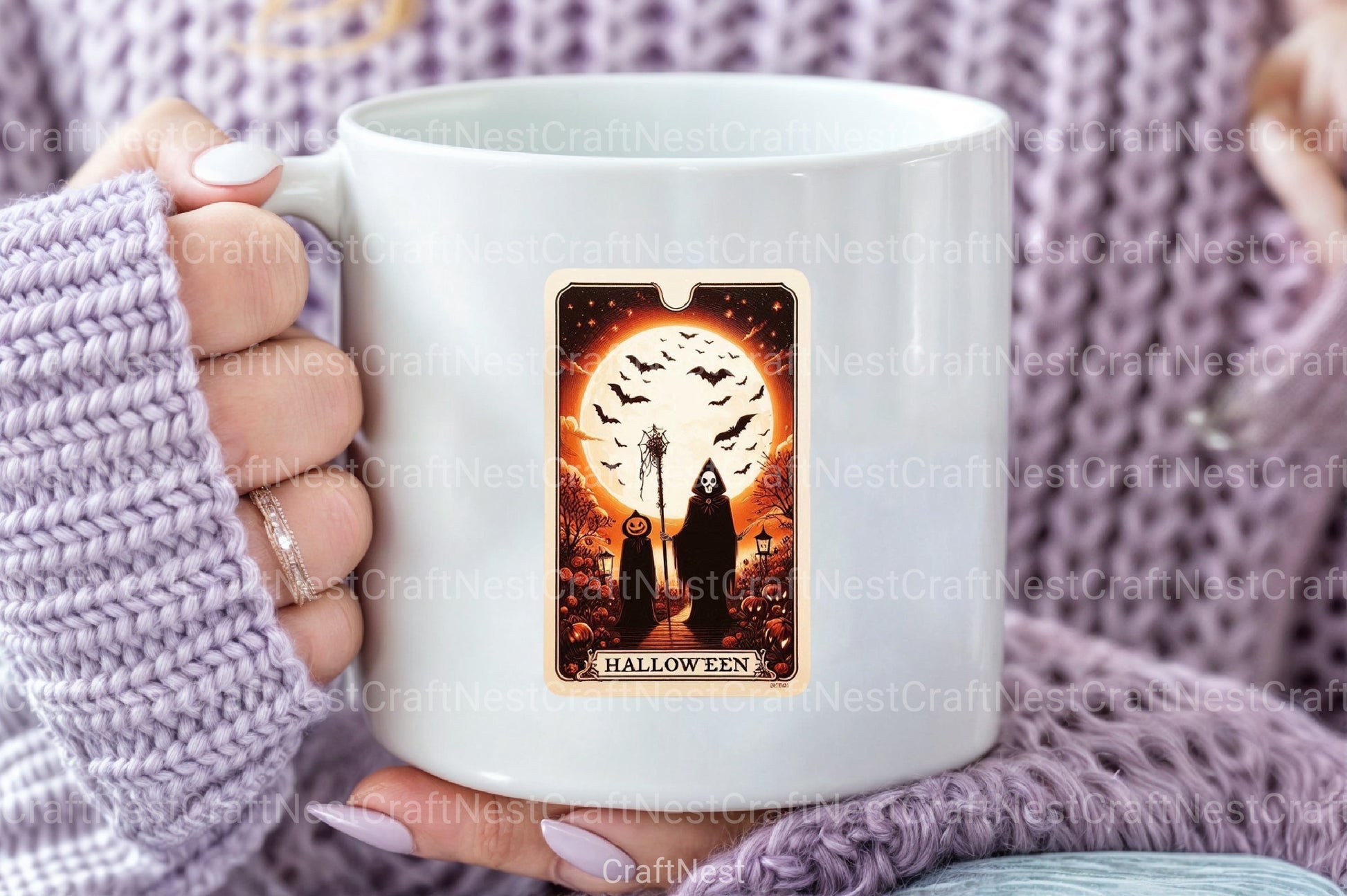 Halloween Tarot Card Clipart Bundle 26 - CraftNest - Digital Crafting and Art