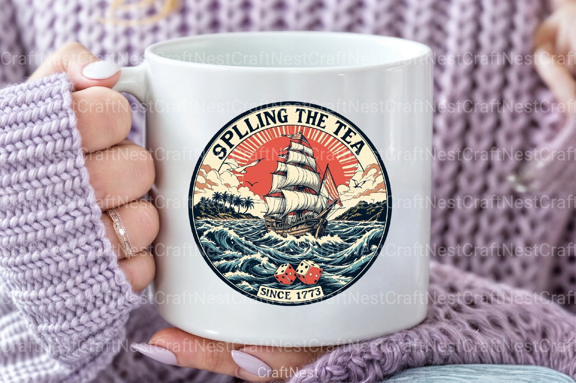 Spilling The Tea Since 1773: 4th of July Clipart Bundle - CraftNest - Digital Crafting and Art
