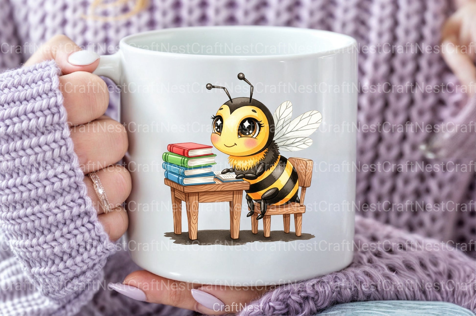 Back to School Bee Clipart Bundle 8 - CraftNest - Digital Crafting and Art