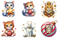 Christmas Ornament & Cat Clipart Bundle - CraftNest - Digital Crafting and Art