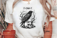 F Caw Crow Clipart Bundle - CraftNest - Digital Crafting and Art