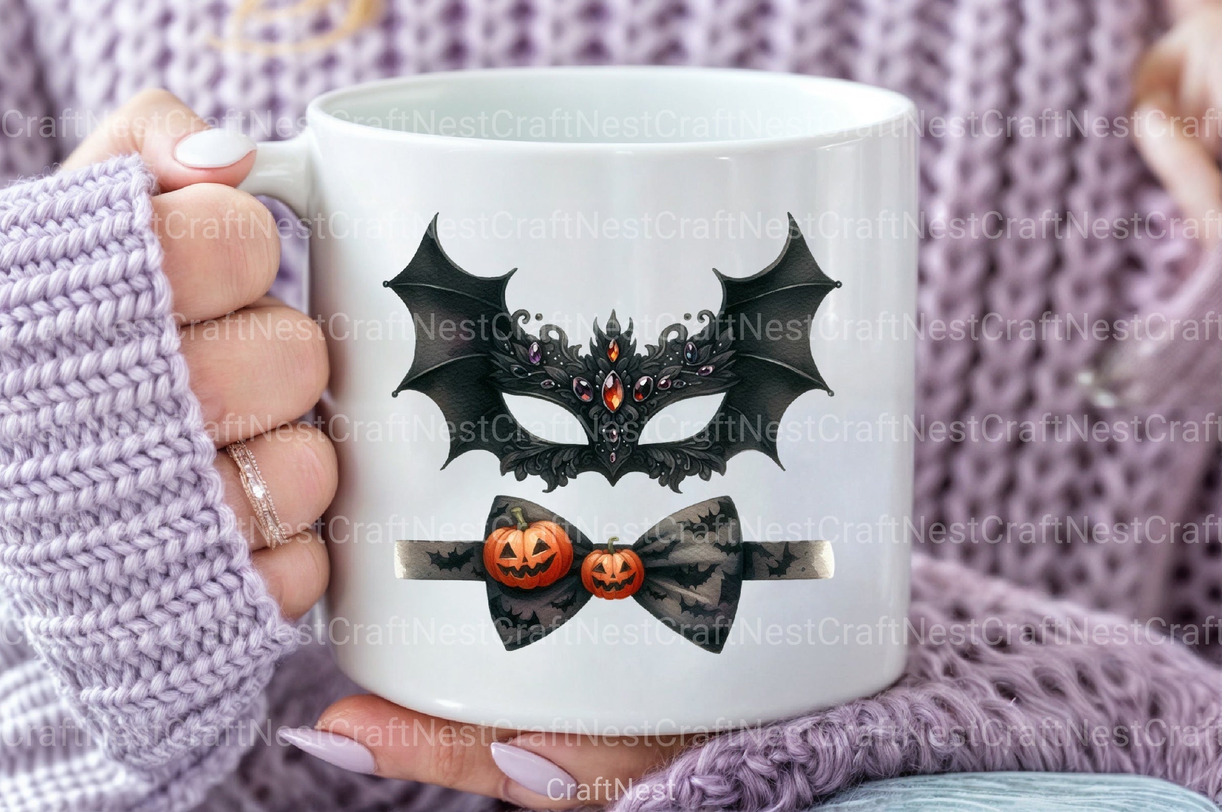 Elegant Halloween Clipart Bundle 7 - CraftNest - Digital Crafting and Art