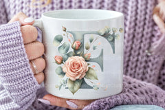 Floral Alphabet Clipart Bundle - CraftNest - Digital Crafting and Art