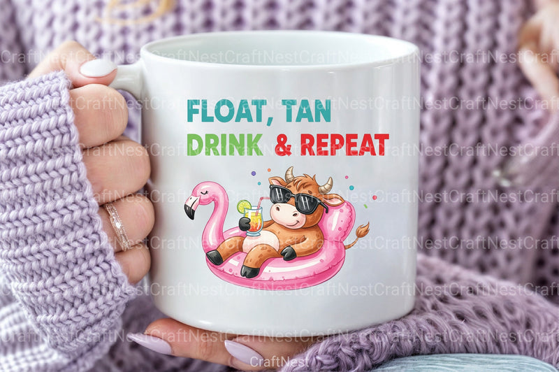 Summer Funny Animals Clipart Bundle 5 - CraftNest - Digital Crafting and Art