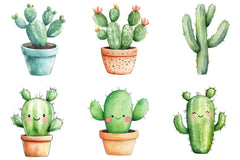 Cactus Doodle Clipart Bundle - CraftNest - Digital Crafting and Art