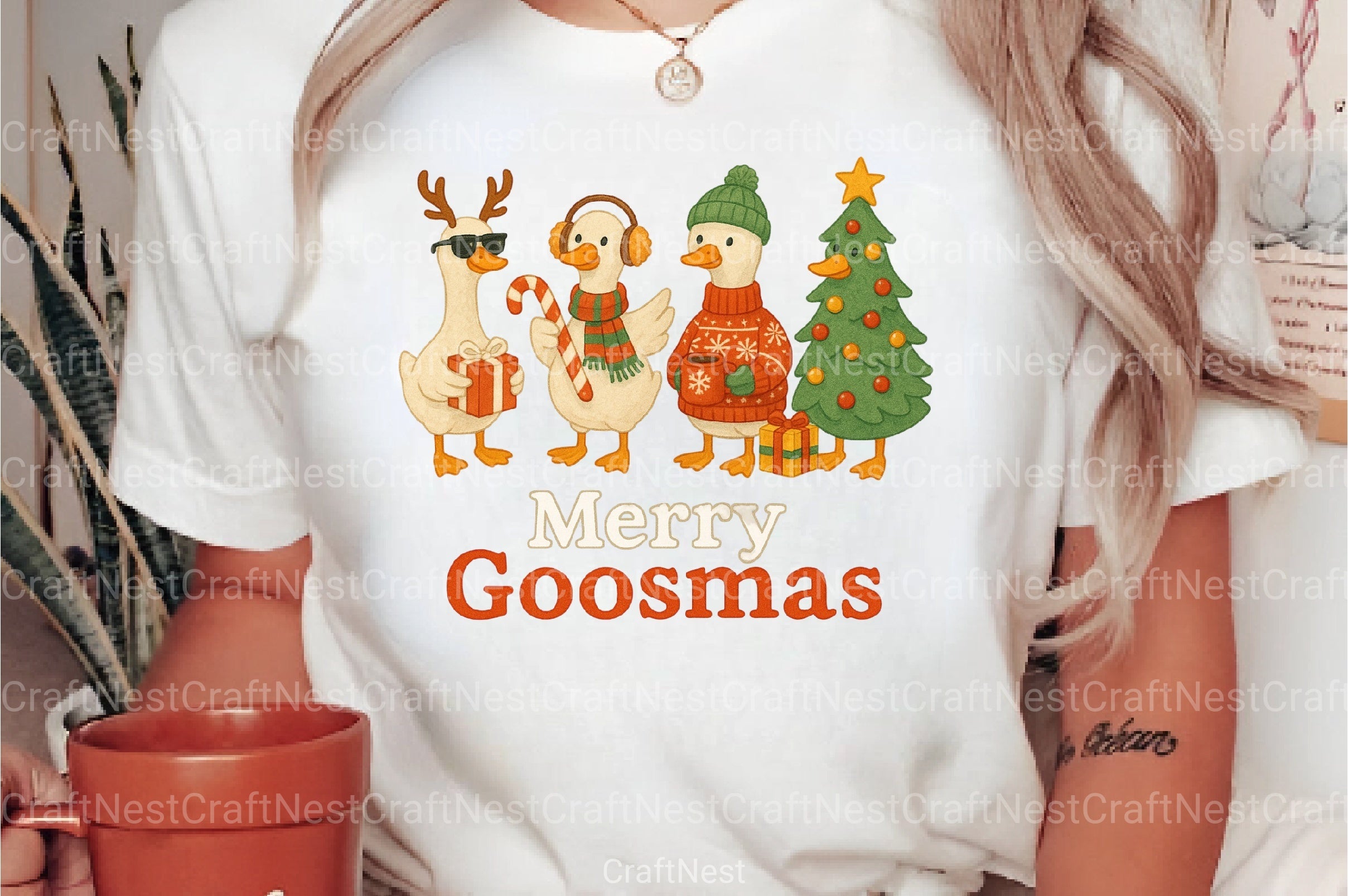 Funny Christmas Clipart Bundle 1 - CraftNest - Digital Crafting and Art