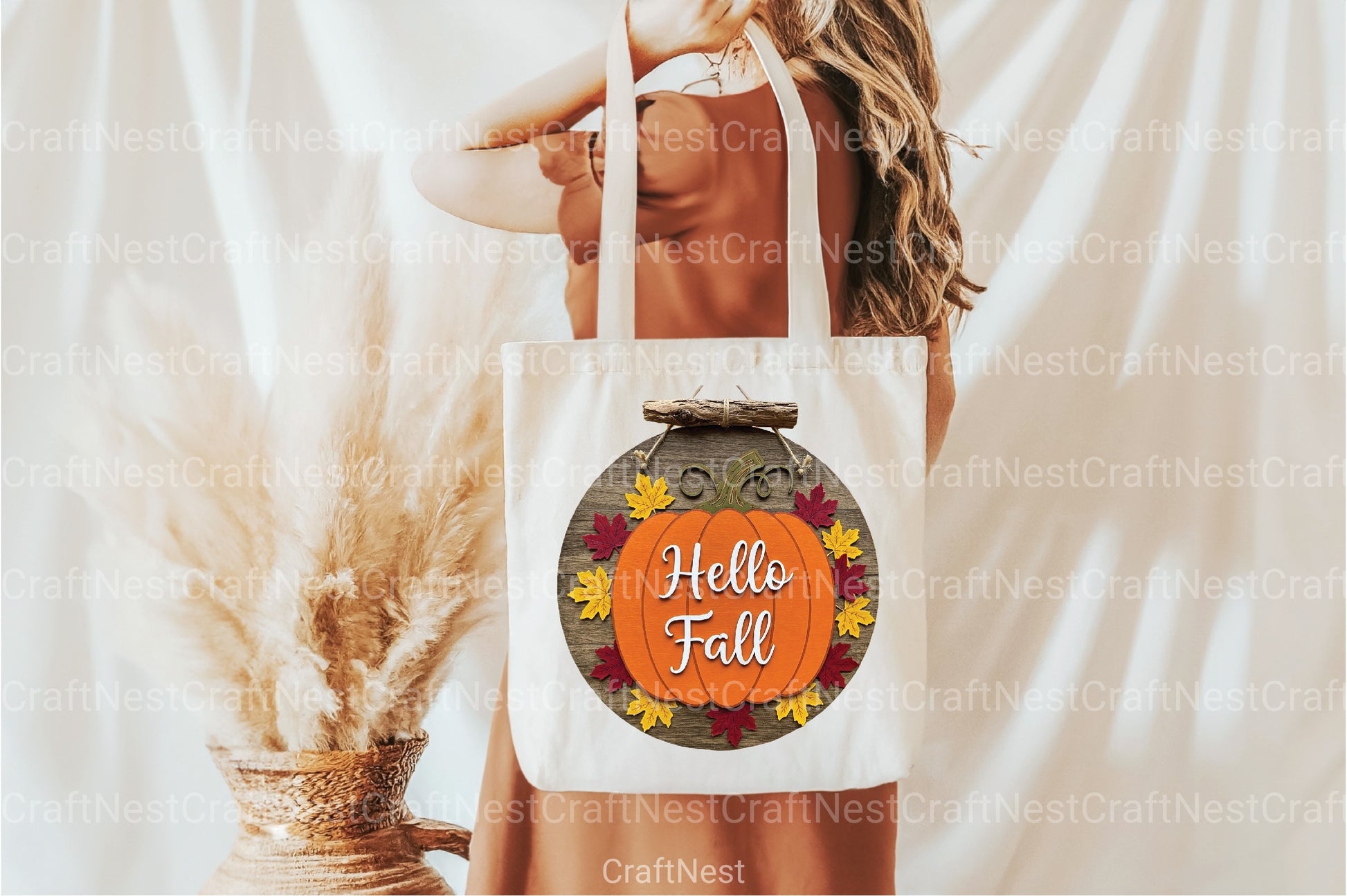Hello Fall Door Hanger Clipart Bundle - CraftNest - Digital Crafting and Art