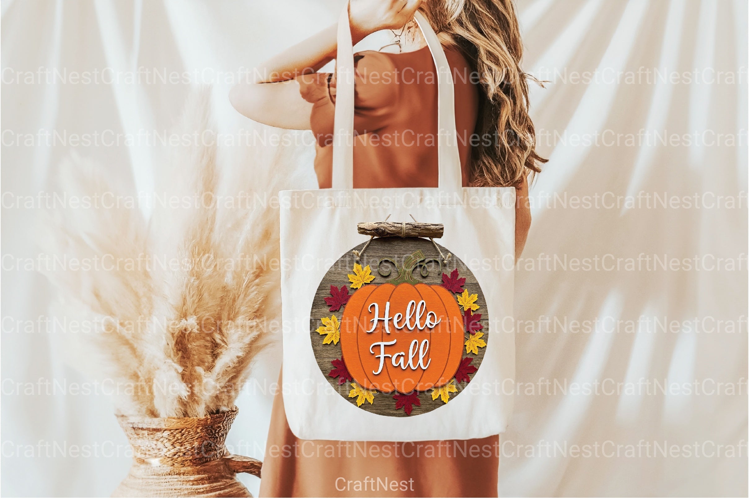 Hello Fall Door Hanger Clipart Bundle - CraftNest - Digital Crafting and Art