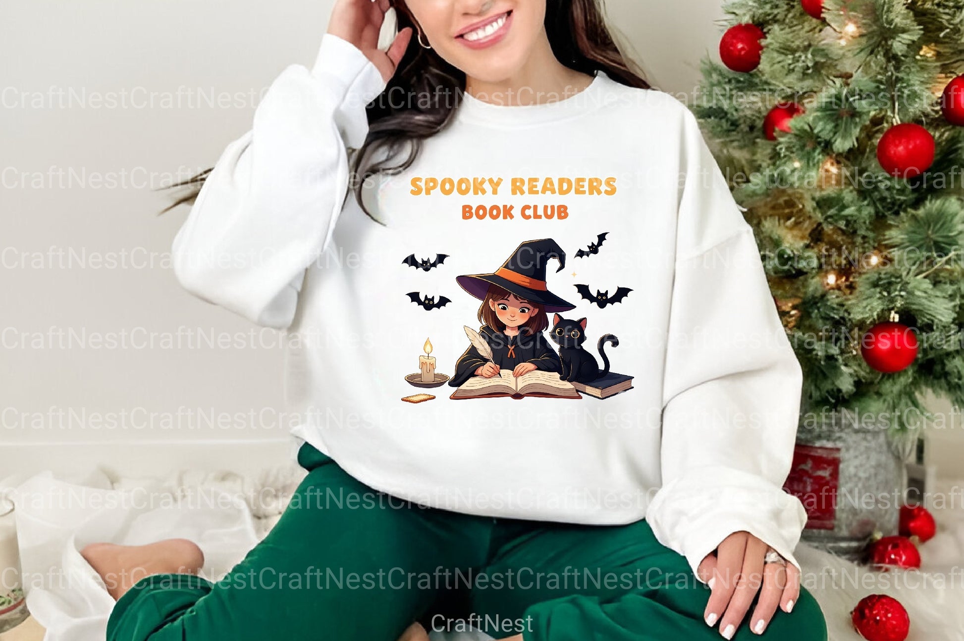 Spooky Book Club Graphic Clipart Bundle - CraftNest - Digital Crafting and Art