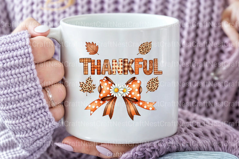 Thankful Clipart Bundle for Creative Designs - CraftNest - Digital Crafting and Art