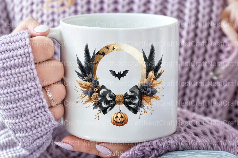 Elegant Halloween Clipart Bundle 3 - CraftNest - Digital Crafting and Art