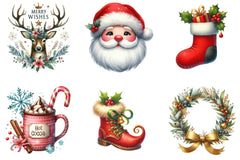 Christmas Gift Labels Clipart Bundle - CraftNest - Digital Crafting and Art