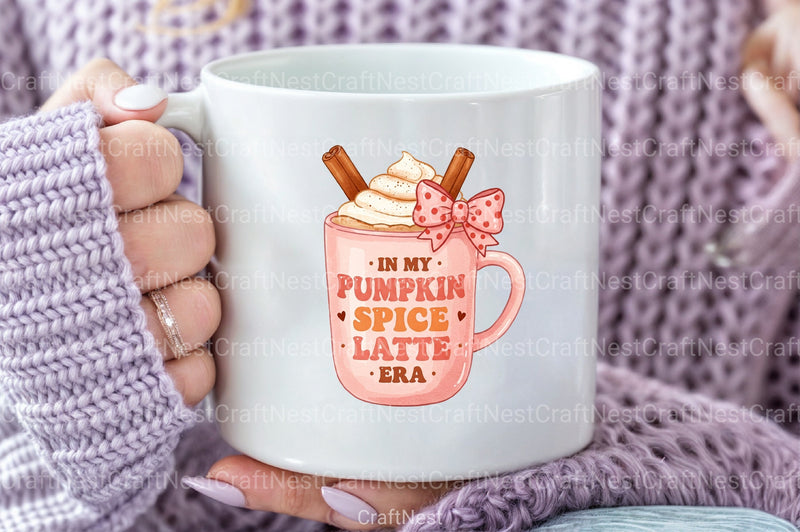 Pumpkin Spice Latte Clipart Bundle - CraftNest - Digital Crafting and Art