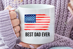 Patriotic Best Dad Ever Clipart Bundle 3 - CraftNest - Digital Crafting and Art