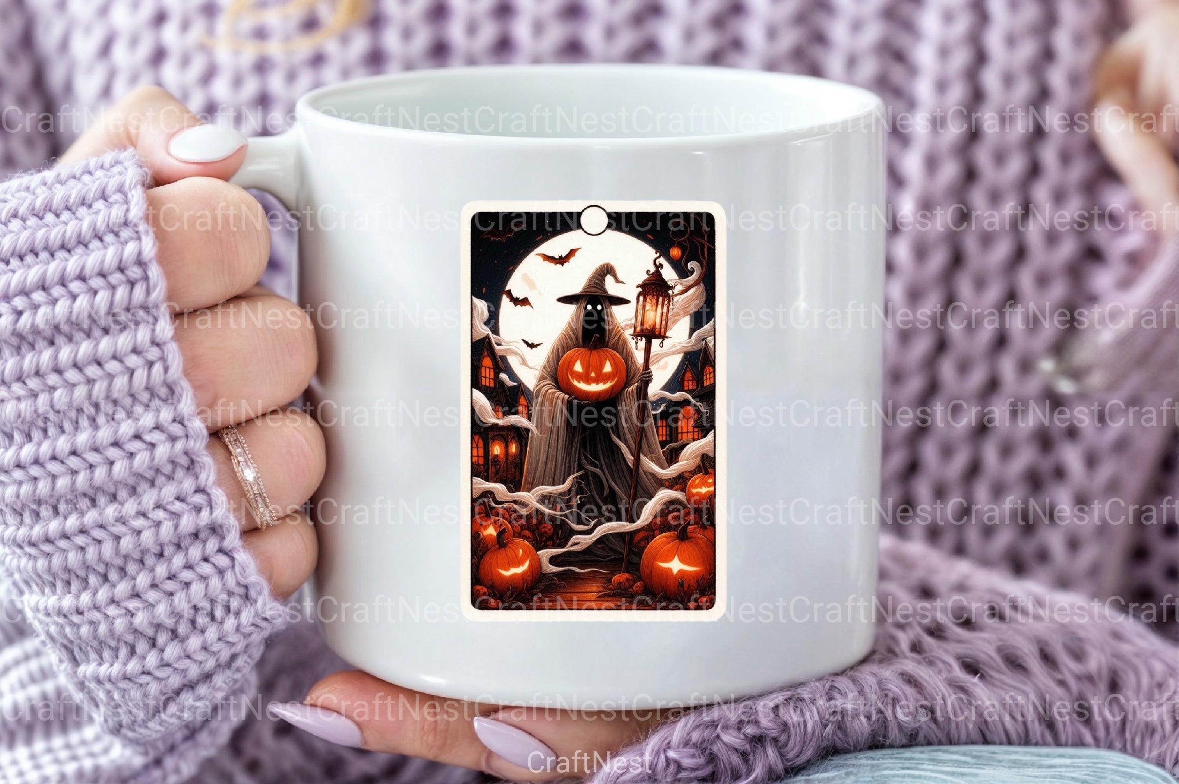 Halloween Tarot Card Clipart Bundle 157 - CraftNest - Digital Crafting and Art