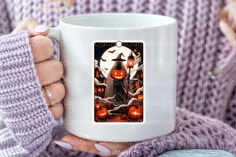 Halloween Tarot Card Clipart Bundle 157 - CraftNest - Digital Crafting and Art