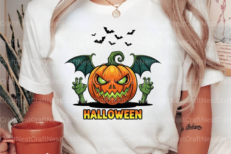 Spooky & Cute Halloween Clipart Bundle - CraftNest - Digital Crafting and Art