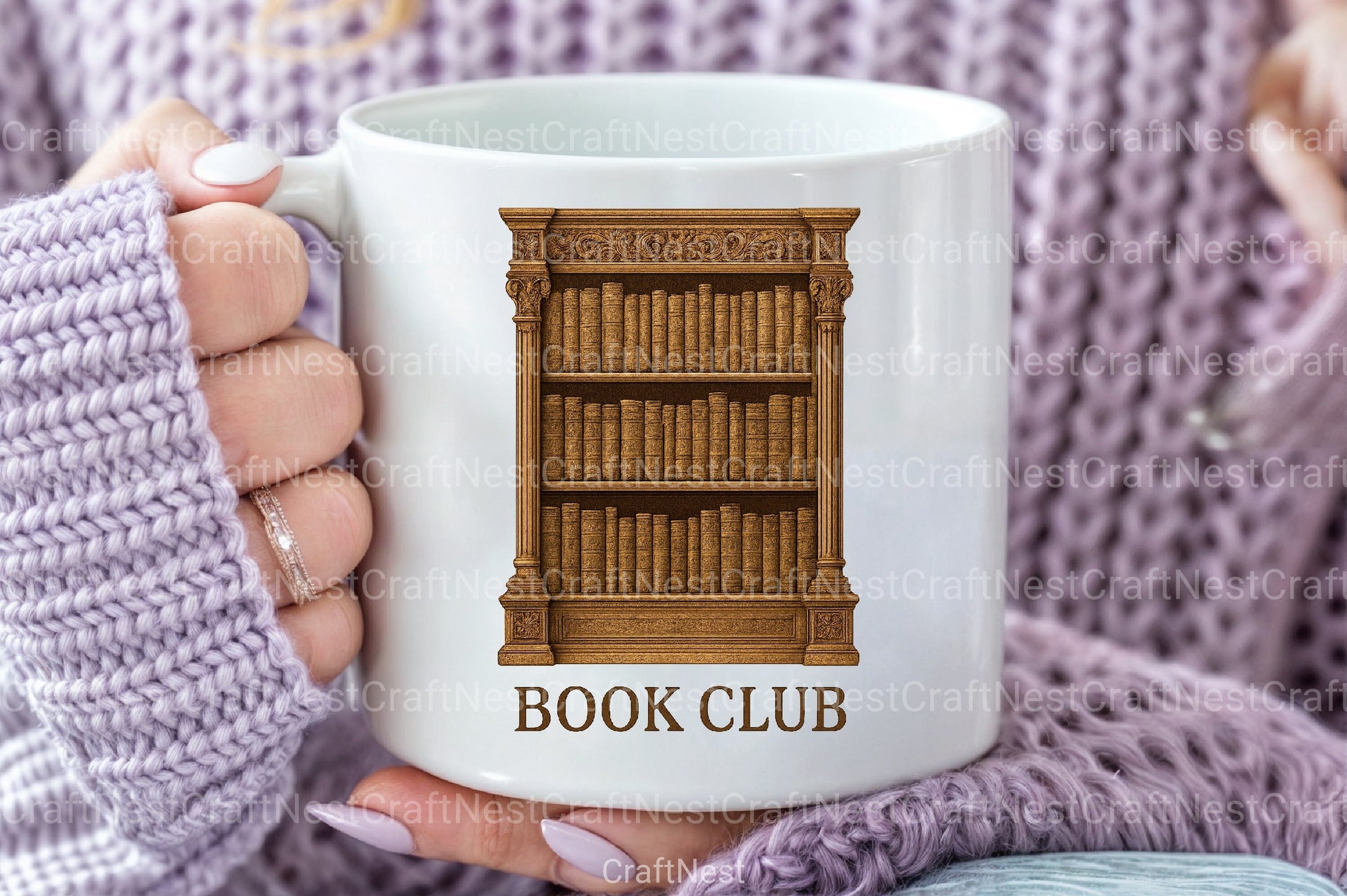 Book Club & Bookworm Clipart Bundle - CraftNest - Digital Crafting and Art