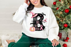 Halloween Breast Cancer Clipart Bundle 28 - CraftNest - Digital Crafting and Art