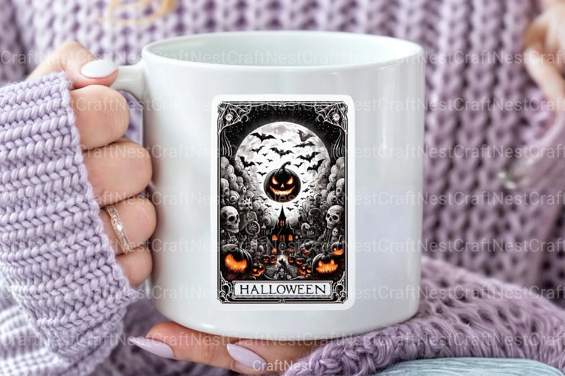 Halloween Tarot Card Clipart Bundle 8 - CraftNest - Digital Crafting and Art