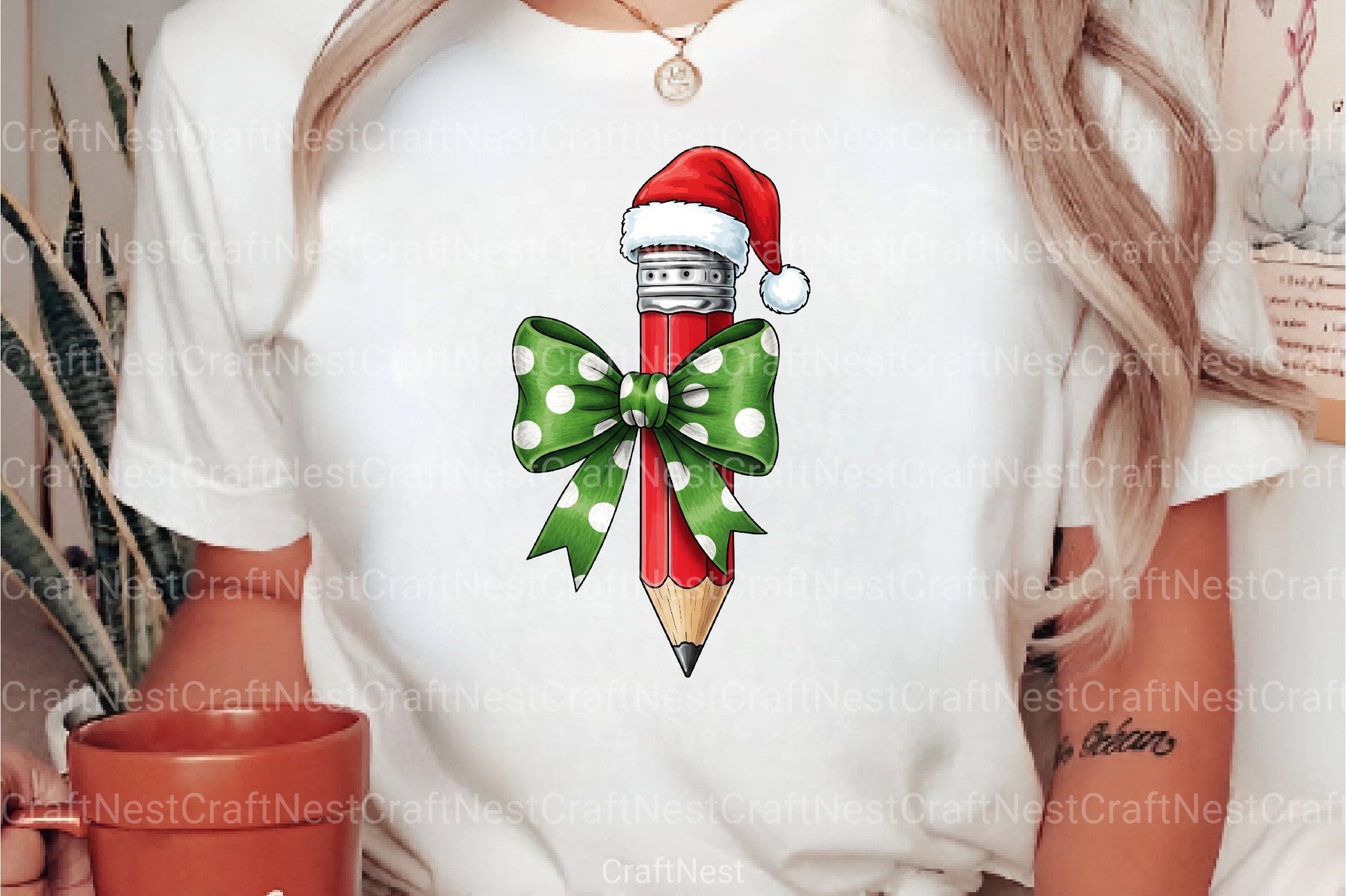 Christmas Pencil Clipart Bundle - CraftNest - Digital Crafting and Art