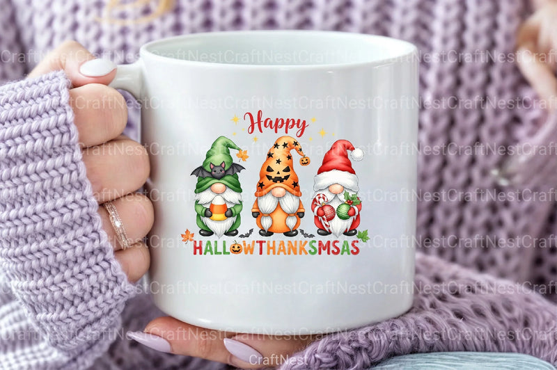 Happy Hallothanksmas Clipart Bundle 6 - CraftNest - Digital Crafting and Art
