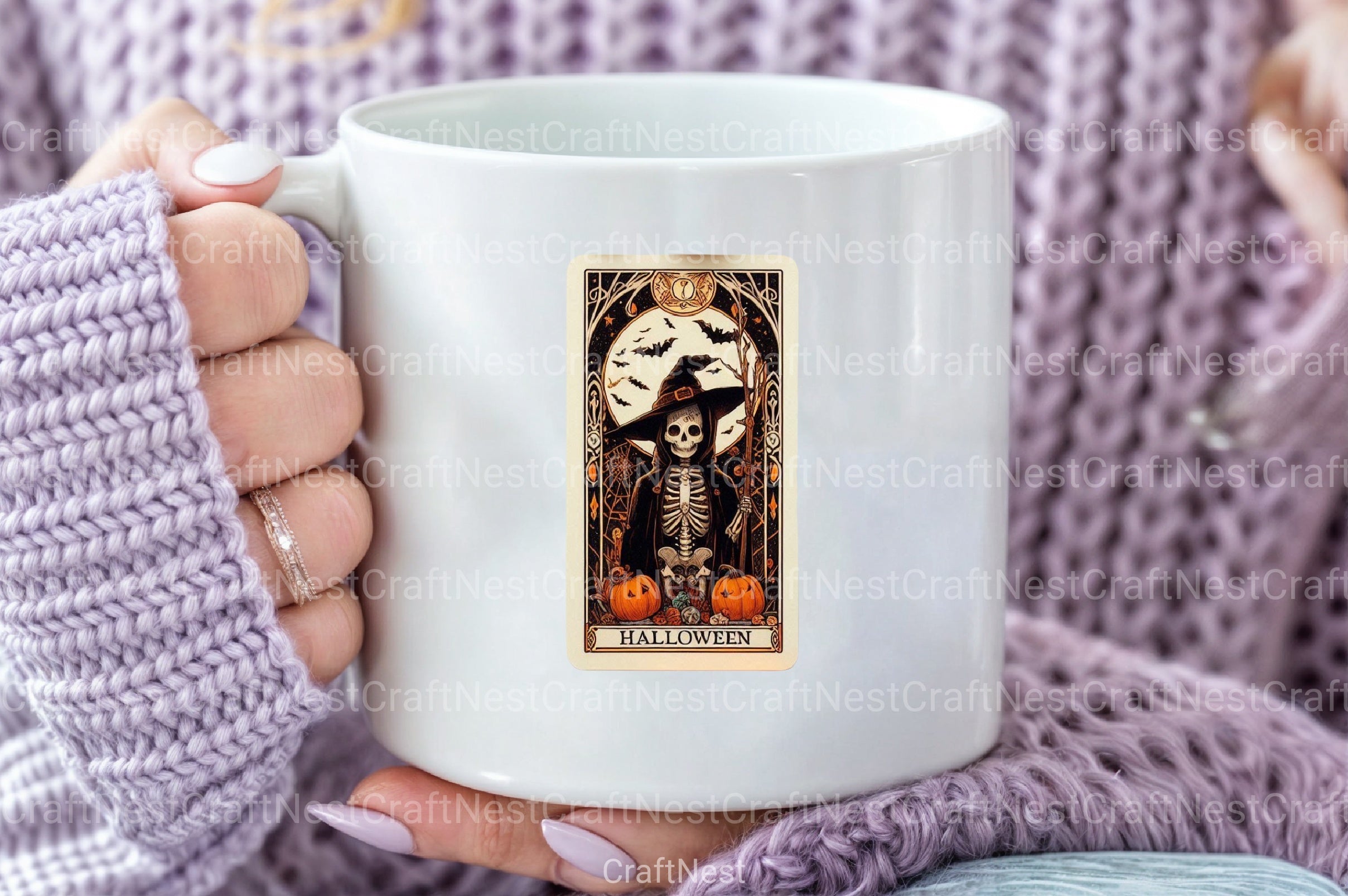 Halloween Tarot Card Clipart Bundle 2 - CraftNest - Digital Crafting and Art