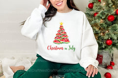 Christmas in July Funny Clipart Bundle 37 - CraftNest - Digital Crafting and Art