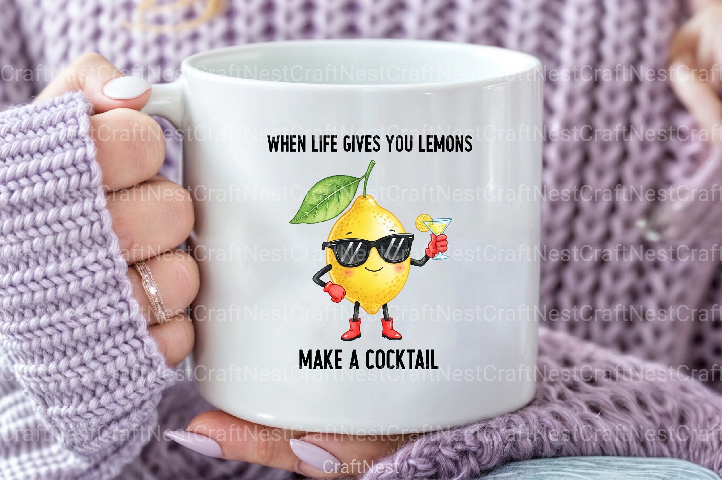 Funny Lemon Clipart Bundle: Positive Main Squeeze 2 - CraftNest - Digital Crafting and Art