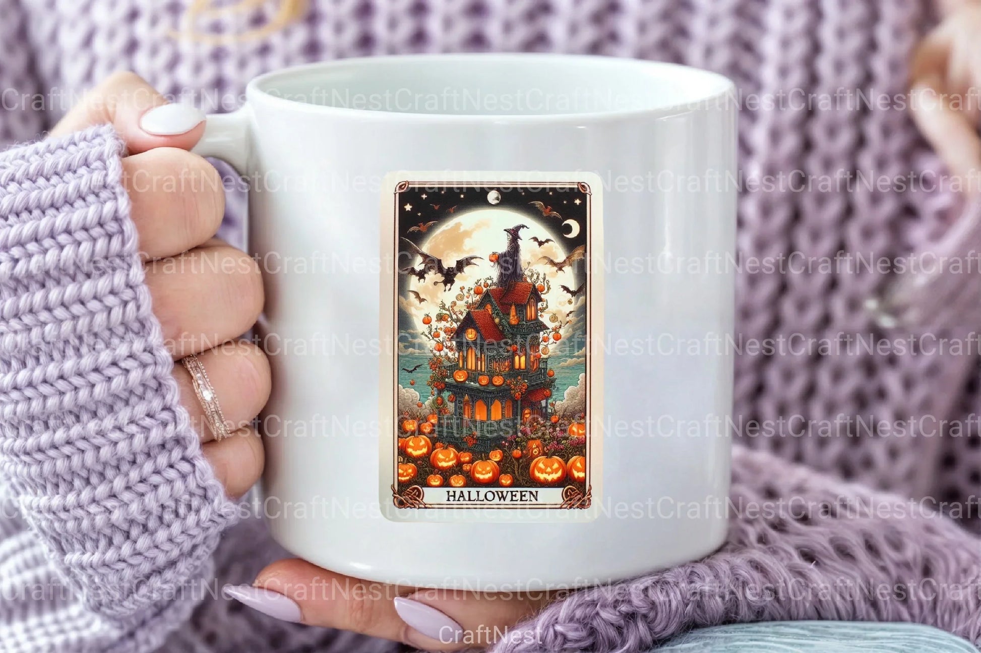 Halloween Tarot Card Clipart Bundle 36 - CraftNest - Digital Crafting and Art