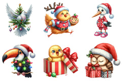 Christmas Animal Clipart Bundle - CraftNest - Digital Crafting and Art