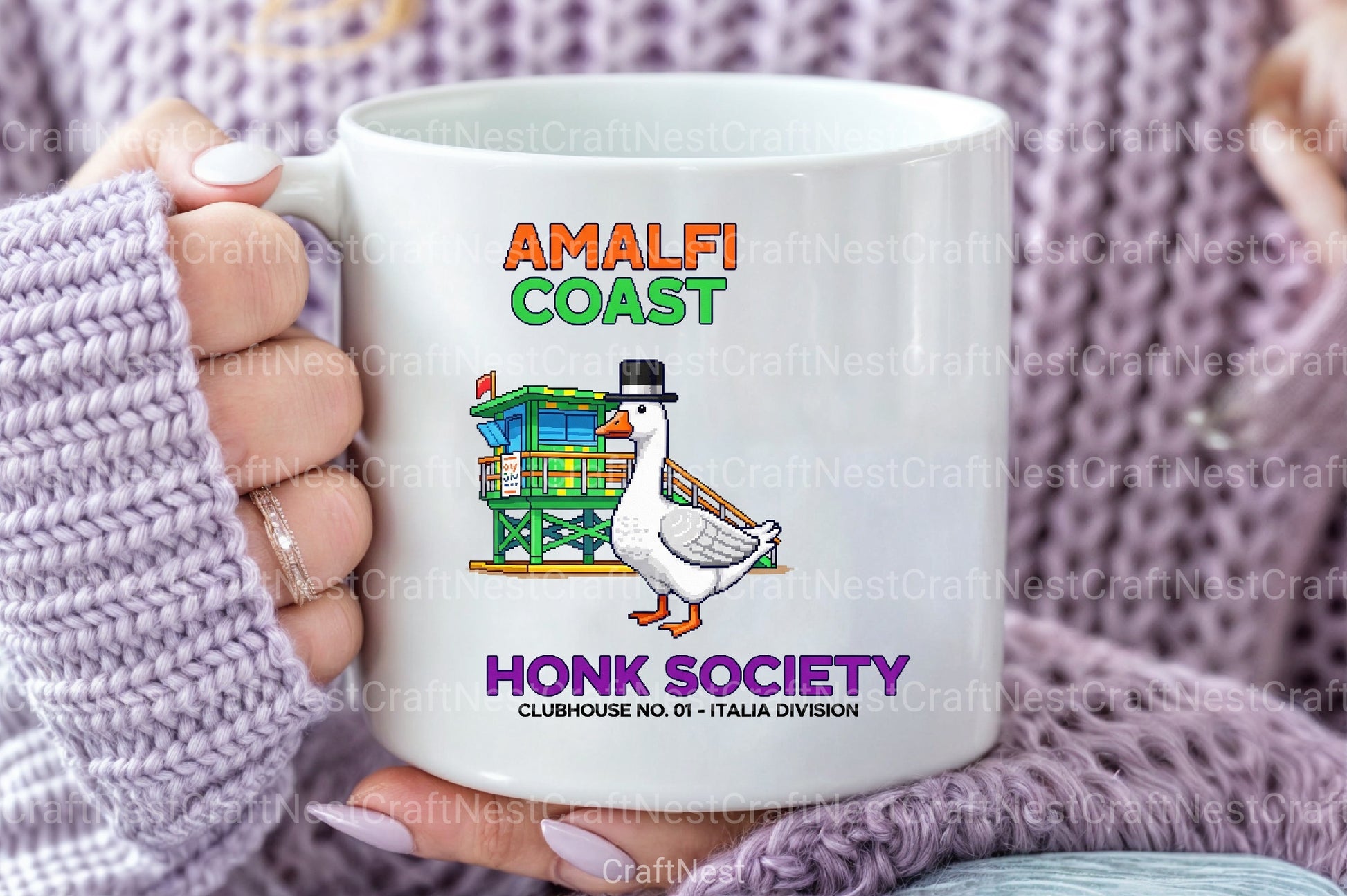 Blocky Style Funny Summer Goose Clipart Bundle 19 - CraftNest - Digital Crafting and Art