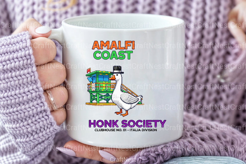 Blocky Style Funny Summer Goose Clipart Bundle 19 - CraftNest - Digital Crafting and Art