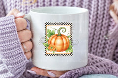 Pumpkin Postage Stamp Clipart Bundle 66 - CraftNest - Digital Crafting and Art