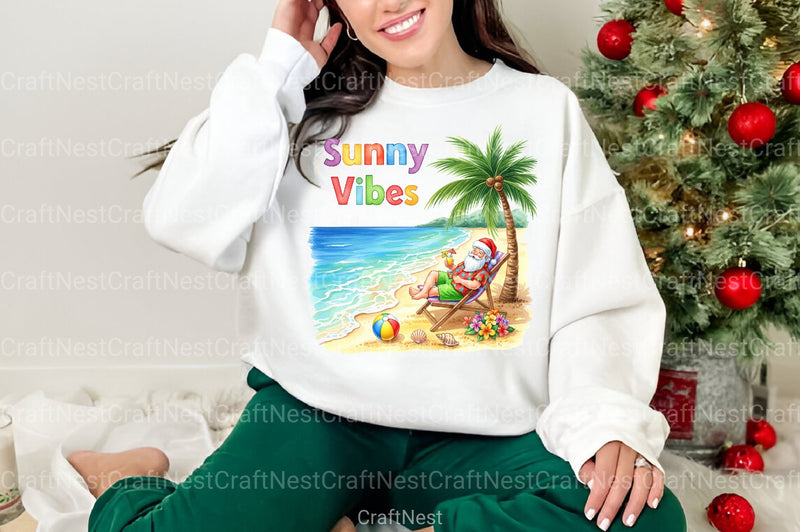 Christmas in July Funny Clipart Bundle 10 - CraftNest - Digital Crafting and Art