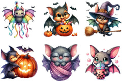 Quirky Bat Clipart Bundle - CraftNest - Digital Crafting and Art