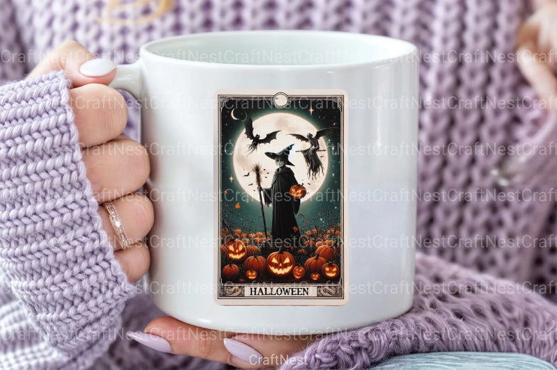 Halloween Tarot Card Clipart Bundle 39 - CraftNest - Digital Crafting and Art
