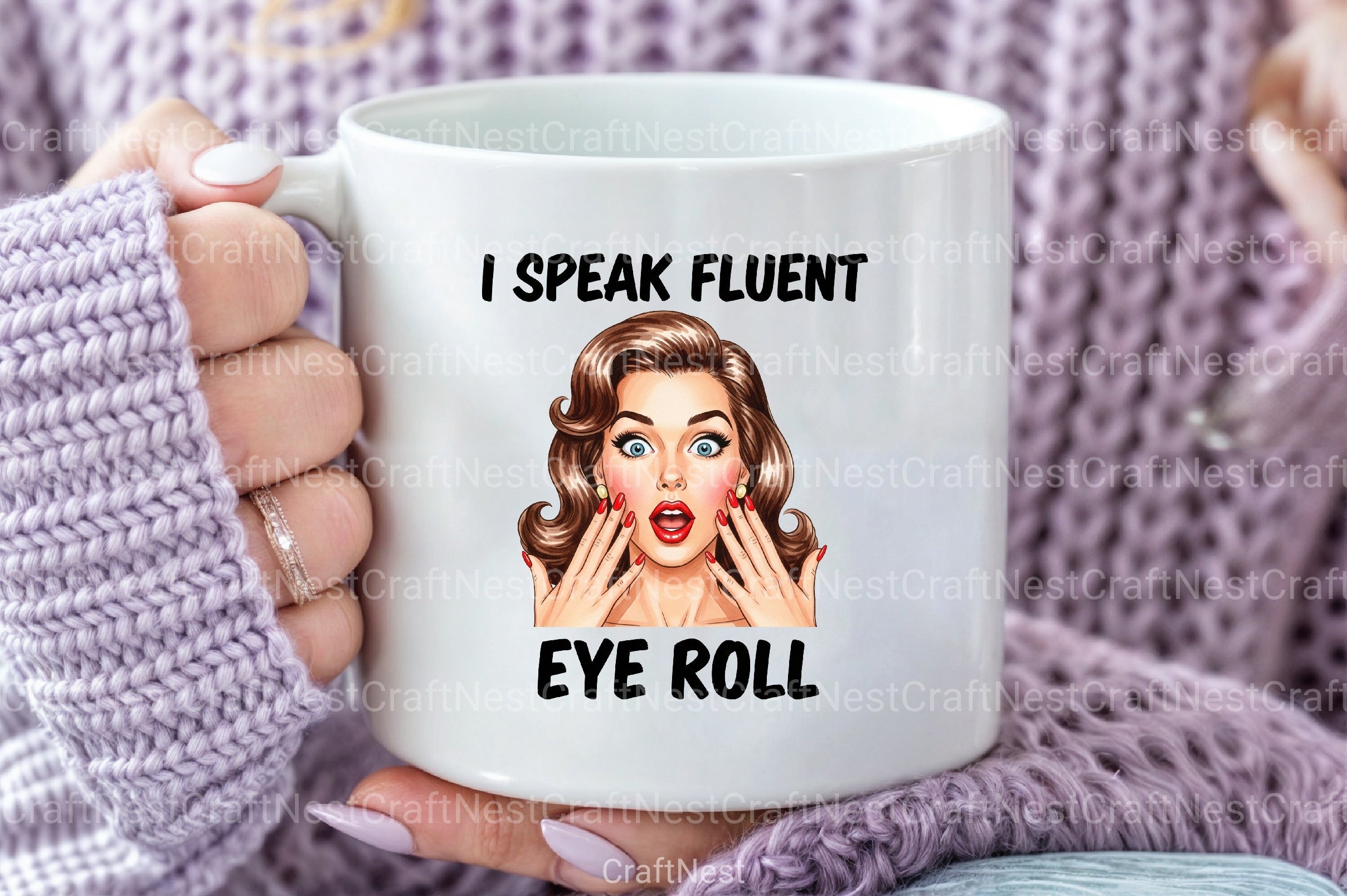 Sarcastic Funny Girl Can't Adult Today Clipart Bundle 5 - CraftNest - Digital Crafting and Art