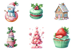 Sweet Christmas Clipart Bundle 3 - CraftNest - Digital Crafting and Art