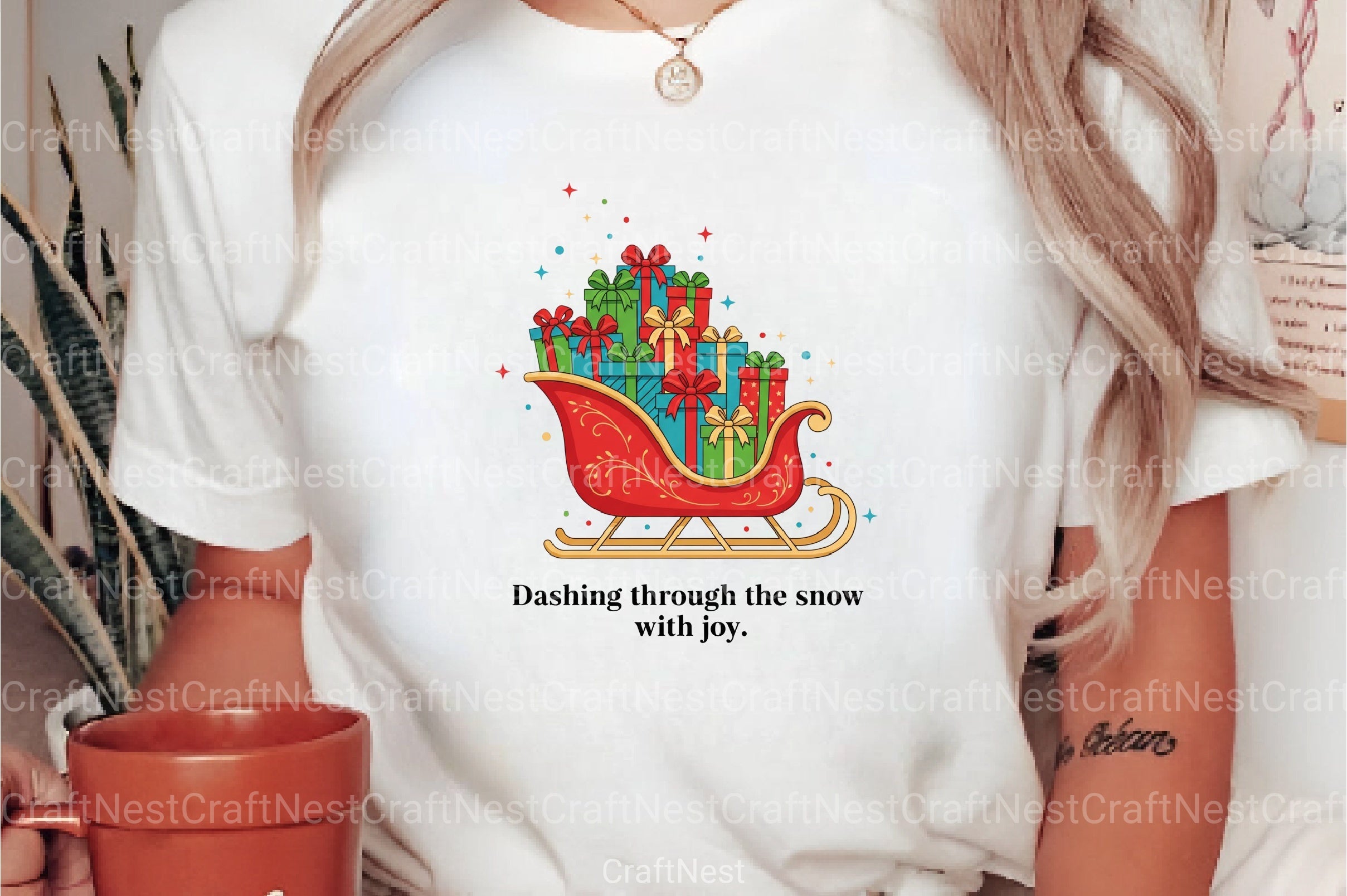 Cozy Christmas Joy: Xmas Clipart Bundle - CraftNest - Digital Crafting and Art