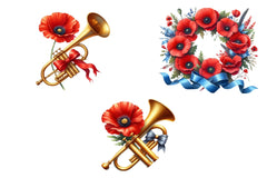Memorial Day Clipart Bundle - CraftNest - Digital Crafting and Art