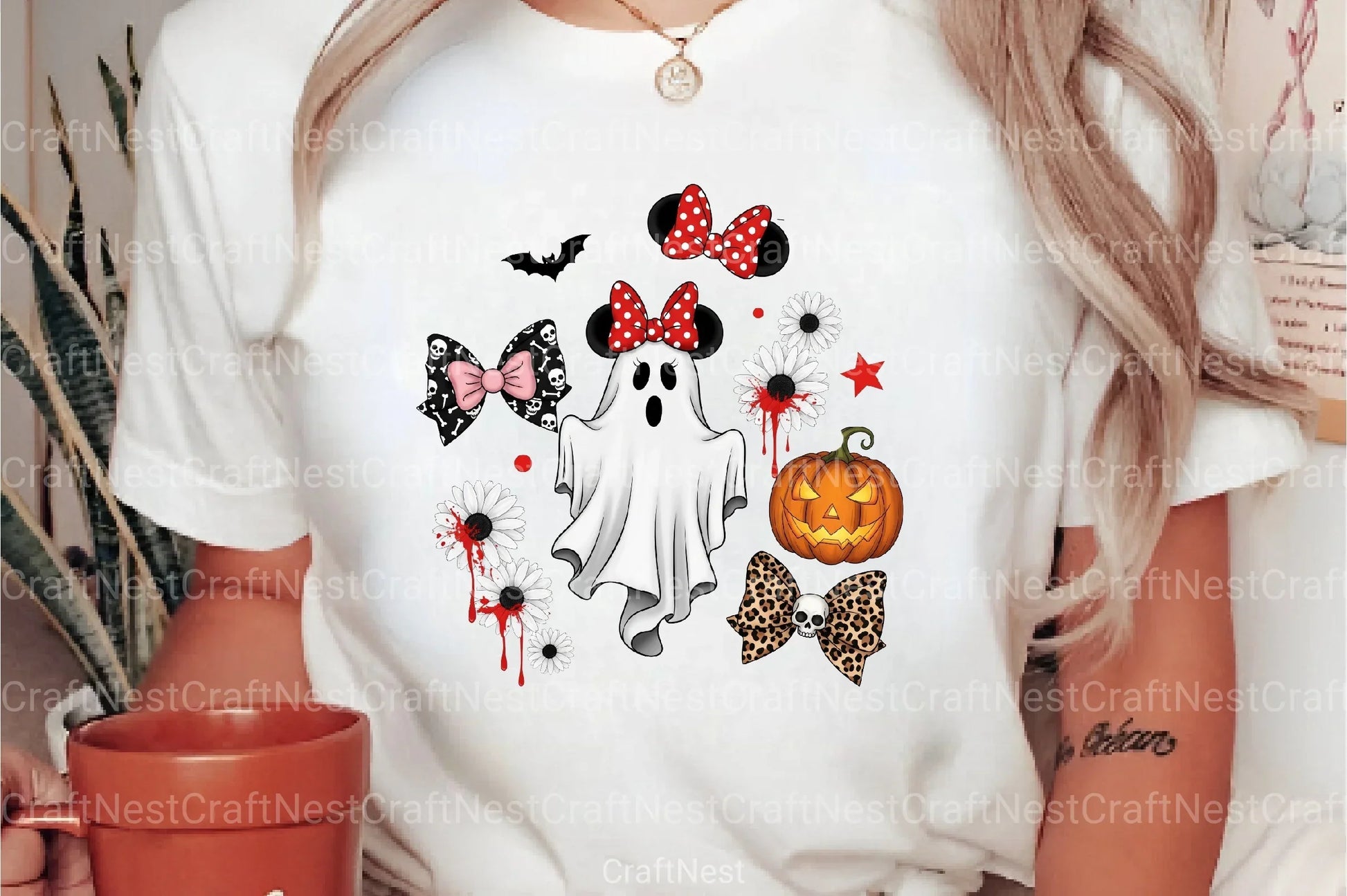 Halloween Ghost Clipart Bundle 15 - CraftNest - Digital Crafting and Art