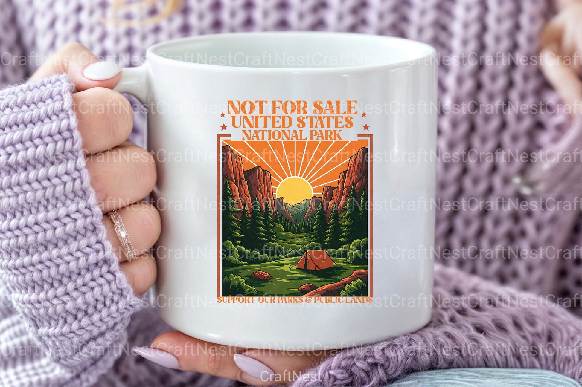 Support Our Parks & Public Lands Clipart Bundle - CraftNest - Digital Crafting and Art