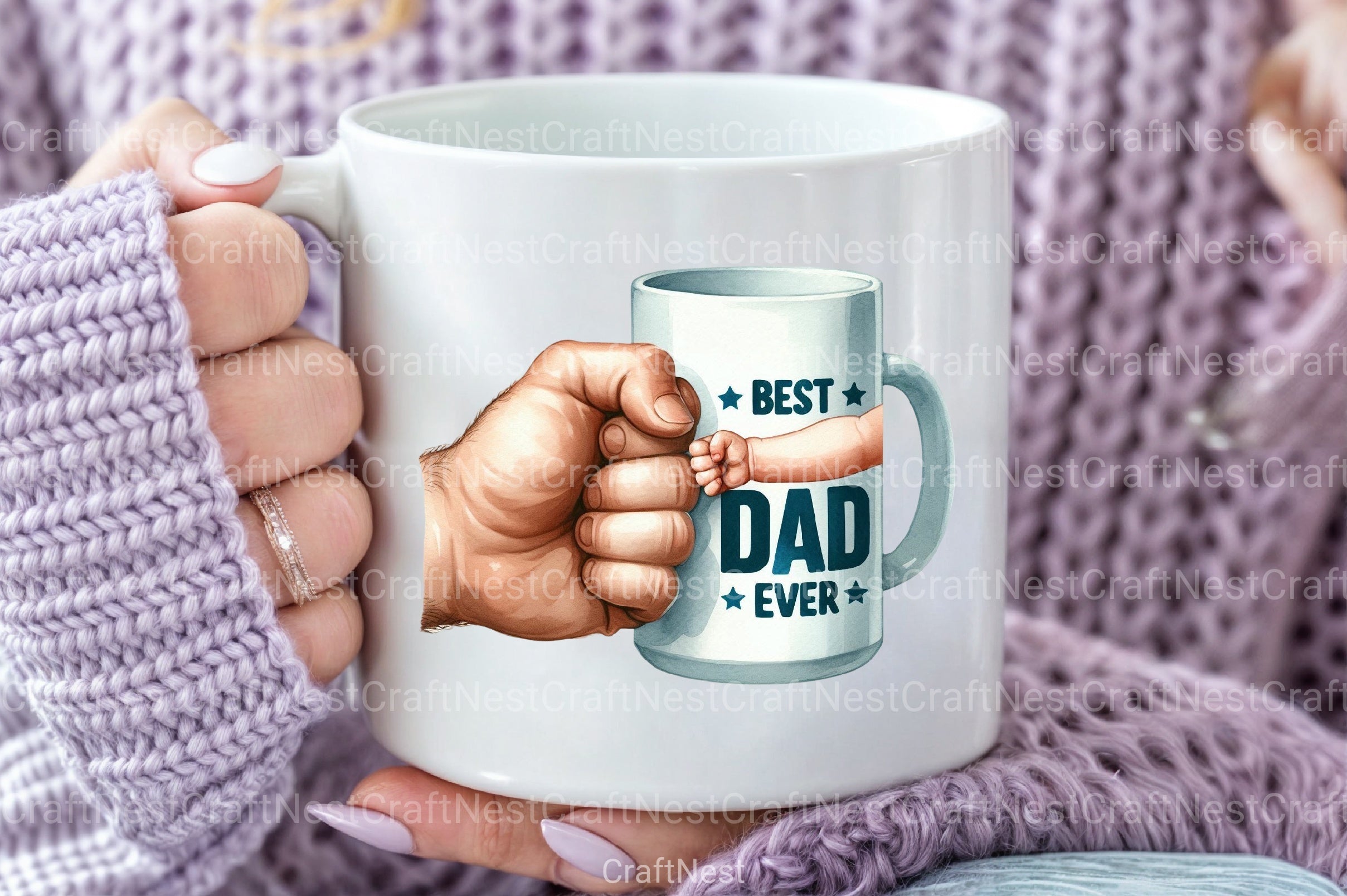 Kids Father’s Day Fist Bump Clipart Bundle 11 - CraftNest - Digital Crafting and Art