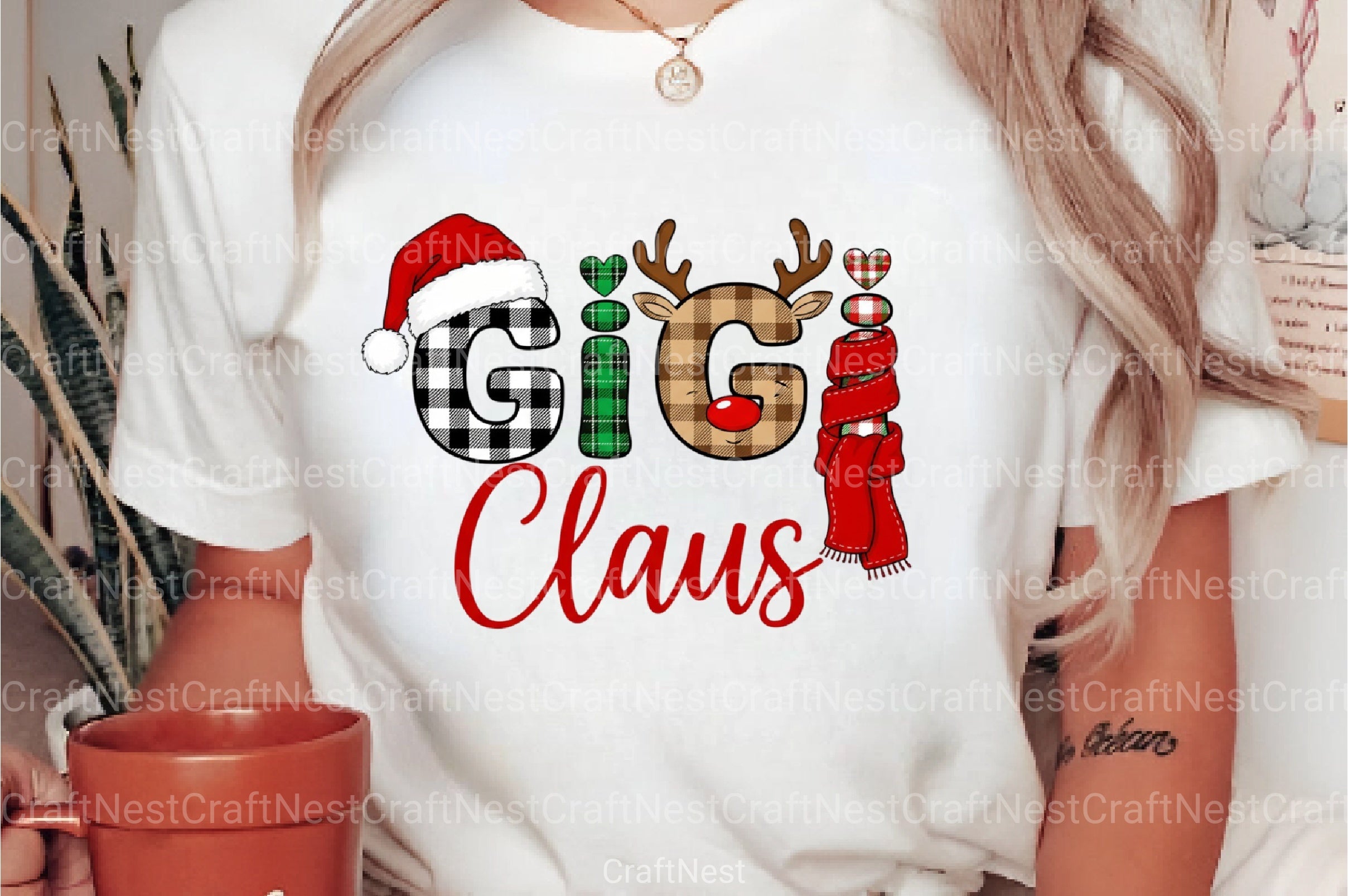 Gigi Claus Clipart Bundle - CraftNest - Digital Crafting and Art